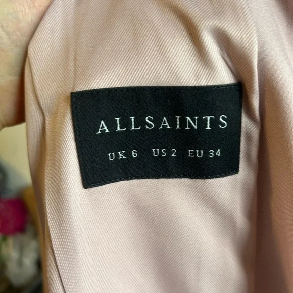 NWOT ALLSAINTS Aleida Tri Blazer - Picture 6 of 11